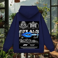 Quality shirt, F1 racing cool image and print racing pattern, display speed charm