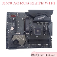 For X570 AORUS ELITE WIFI Motherboard X570 128GB Socket AM4 DDR4  ATX Mainboard Tested Full work