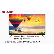 SHARP AQUOS 70Inch 4K UHD Android TV(New)