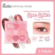 Fanbo Love Letter Eyeshadow Palette Longlasting Highly Pigmented -Nirwana Cosmetics-