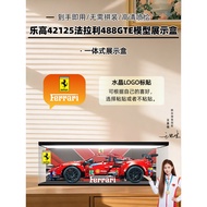 [Model Display Box] Lego Ferrari Display Box with Light 42125 Ferrari 488GTE Model Acrylic Integrate