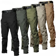 IX9 Men's Outside Sports Hiking Pants Trousers Multi Pocket Work Cargo Men Outdoor Tactical