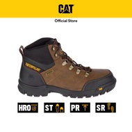 Caterpillar Men's FRAMEWORK S3 WR HRO SRA Steel Toe Work Boot - Brown (P722602) Safety Shoes | Work Leather Boots