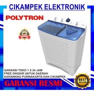 Mesin Cuci Polytron 7Kg Pwm 701 / Mesin Cuci 2 Tabung Polytron 7 Kg