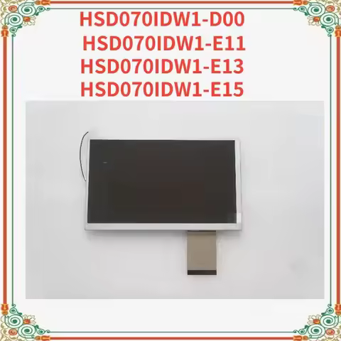 Original 7" HSD070IDW1-D00 / HSD070IDW1-E11 E13 E15 800*480 LCD Display for Car Navigation DVD Autom