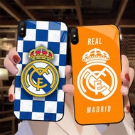 BK-22 real Madrid Glass Casing for Xiaomi Redmi Note 9i 7 9A Pro