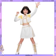 Kpop Demon Hunters Rumi Golden Black Dance Outfit Cosplay Costume for Kids Girls mueadaumy