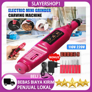 Slayershop 15 Pcs DIY Listrik Engraving Alat Pengukir Pena Ukir untuk Perhiasan Logam Kaca Kerajinan