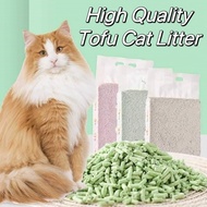 😺READY STOCK😺Premium Super Clumping Cat Litter Tofu Cat Litter Sand Pasir Kucing Wangi Tofu Litter C