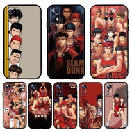 TPU black compatible protective case 【J-7】Anime Cartoon Slam Dunk for Xiaomi POCO F3 M3 X3 X4 Pro X3