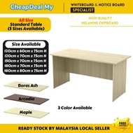 All size Standard table/office table/meja guru/affordable table/4ft 5ft 6ft school office home works