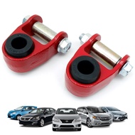 ตัวต่อโช้คหลัง Model: U 2" Dia. 3/4 ตัวต่อโช๊คอัพคู่หลังรถกระบะรุ่น จำนวน 2ชิ้น สีแดง UNIVERSAL All 