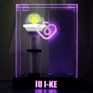 Iu Lightstick Box Version 3 and Cardboard Using RGB Outline Lights / IU Lightstick Holder Box