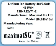 Electric Scooter X14 SG Product detachable Battery LTA approved UL 2272 escooter