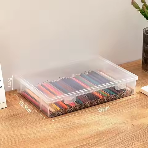 1Pcs School Home Office Supplies Document Storage Container Plastic Multifunctional A4 A5 File Organ