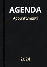 Agenda appuntamenti lavoro 2024: Un giorno per pagina - Con Orari dalle 7:00 alle 2:,30 | 12 mesi it