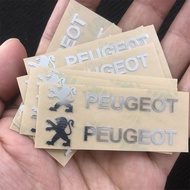[Metal Stickers 2025] Dongfeng Peugeot Metal Car Logo 408 508e2008 4008 5008 Decorative Car Stickers