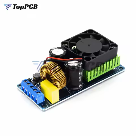 IRS2092S 500W Power Amplifier Board Mono Channel Class D Digital HiFi Audio Amp 20Hz-20KHz 4-8 ohm f