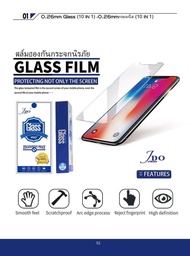 JDo Vision ฟิล์มกระจกใสไม่เต็มจอ Oppo F1 F1Plus F1S F5 F7 F9 F11 F11Pro R9 R9Plus R9S R9SPlus R15 R15Pro R17 A1K K1 K3 ฟิล์มกระจกใสไม่เต็มจอ Newsam