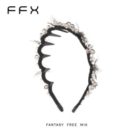 FFX FFX [Light Yin Butterfly Dance] Heavy Industry Imitation Crystal Three-Dimensional Butterfly Fas