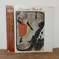 AA128-38 LP TERPAKAI [ CHANSON BEST 20 ] USED LP < NM >