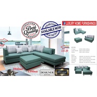 Auckland 2532, 8.1ft x 8.3ft Luxury Designer Sofa Set Cleverly Designed to flexibly display in multi