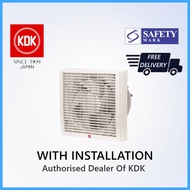 [Glass/ Acrylic Installation] KDK 15 / 20 WHPCT WHPT Exhaust Fan Ventilating Fan | Goldberg Home