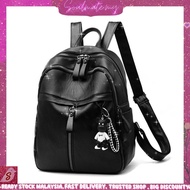 BEG LEATHER WANITA BACKPACK TRAVEL WOMEN BEG BELAKANG PEREMPUAN BEG GALAS BELAKANG PEREMPUAN BAG MUR