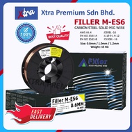 FILLER M-ES6 CO2 WELDING WIRE - 0.6MM (15KG/ROLL) MIG CO2 WIRE ER70S-6 (USING CO2 GAS)