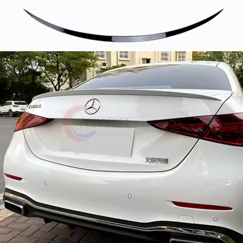Rear Spoiler Wing Tail Tuning Top Trunk Lip For Mercedes Benz C Class W206 C200 C260 C300 C43 C63 20
