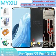 6.43" AMOLED For Oppo F21 Pro 4G CPH2363 CPH2461 LCD Display Touch Screen With Frame Replacement Par