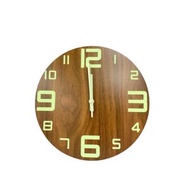 SIMA - 12寸靜音夜光掛鐘 30cm x 30cm - 平行進口