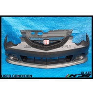 (USED) Honda Integra Acura DC5 Fourth Gen (2001-2006) Original JDM Front Bumper PP Plastic With Skir
