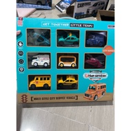 Toy Car Airplane Motorcycle Set/ Toy Car Motorcycle Pullback Mix Colorful Racing Car Package of 8 Mi