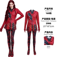 Descendants 5 Red Princess cos Suit Red Same style of clothing Halloween Evil Wonderland Villain
