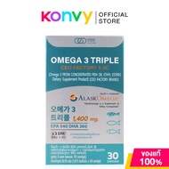 CEO Factory Omega 3 Triple X 3C 30 Capsules ซีอีโอ แฟคตอรี่ ผลิตภัณฑ์เสริมอาหารโอเมก้า 3 จากน้ำมันปล