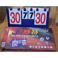 Score Flipboard, Sports Scoreboard for Soccer, Volleyball, Badminton for Professional Competition