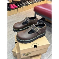 Genuine zebzag crazy horse mary jane shoes