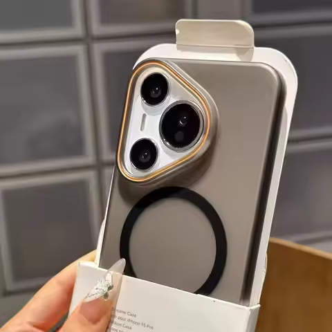 Original Translucent Barcode Magnetic Case For Huawei Pura 80 70 Ultra P60 P50 Mate 70 60 Nova 14 Pr