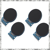 [I O J E] 4PCS .28 Inch Circular TFT Display 240x240 Resolution, GC9A01 Driver Chip Compatible, SPI 