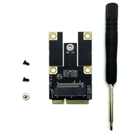 HUYUN M.2 NGFF (2230/2242) to Mini PCI-E Adapter Converter Compatible for Intel AX200 AX210 9260 826