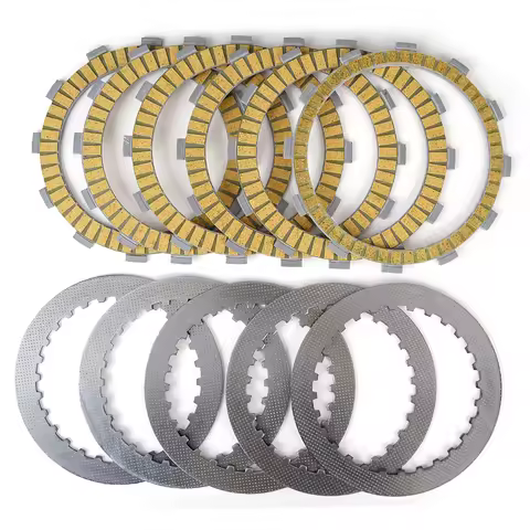 Clutch Friction Plates For Honda CB400 CBR600F Hurricane CBX400F CBX550 CBR400 CBR500F CB-1 CB400F C