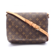 【二手】路易威登LOUIS VUITTON單肩包 Musette Tango 短肩帶 Monogram M51257 PVC 塗層帆布皮革 Musette Tango 短肩帶