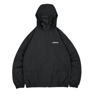 [PayDay] Rown Division Windbreaker Jacket || Marvin Black Jacket Anorak