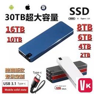 【VIKI-誠信經營】工廠直發移動SD硬盤TYPEUSB 2TB 4TB 6TB 8TB 4TB固態隨身硬碟 外接式硬碟