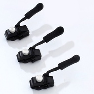 Black Jacket Bag Zipper Lock Zipper Button / Bag and Jacket Zipper