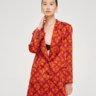 【印花】新中式復古中國風 真絲休閒西裝外套
