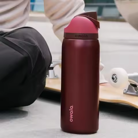 Owala FreeSip Insulated Stainless Steel Water Bottle with Straw, BPA-Free Sports Water Bottle, Great