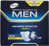 Tena For Men Level 2 Odour Control Incontinence Pads, 10 Pads by Tena