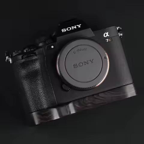 Hand Made Wooden Wood Hand Grip Base Plate Bracket for Sony A7R5 A7R4 A7R3 A7M3 A7S3 A7M4 A1 A9 A9M2